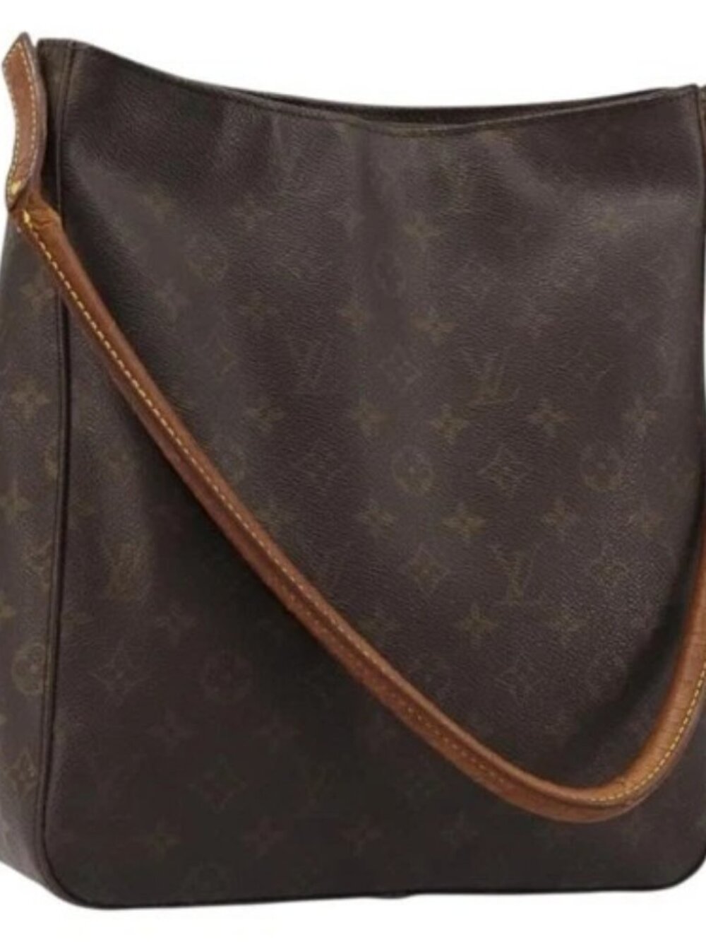 LOUIS VUITTON Monogram Looping GM Shoulder Bag M51145 LV Auth BA12353